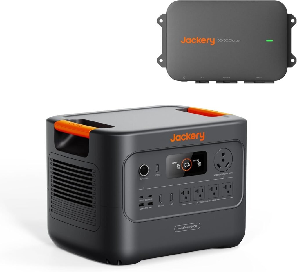 Jackery HomePower Portable Power Station, 3600W (Surge 7200W) Output, 3072Wh LFP Battery Solar Generator, Essential Home Backup for Home Use, Power Outage, RV, Emergencies (Solar Panel Optional) Jackery HomePower Portable Power Station, 3600W (Surge 7200W) Output, 3072Wh LFP Battery Solar Generator, Essential Home Backup for Home Use, Power Outage, RV, Emergencies (Solar Panel Optional)