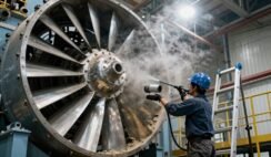 Cleaning Vents and Fans Power Station