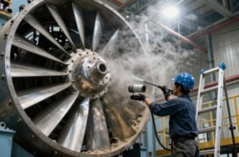 Cleaning Vents and Fans Power Station