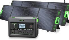 EBL 2400W Portable Power Station Review: Solar Bundle